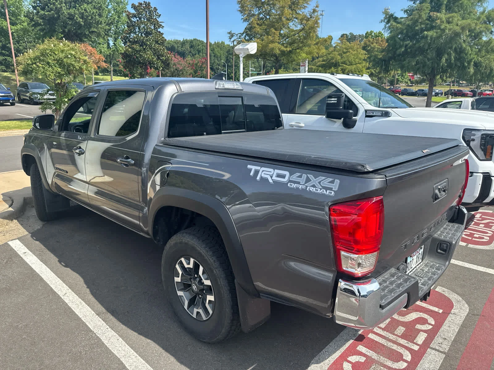 Used 2018 Magnetic Gray Metallic Toyota TRD Off Road image 3