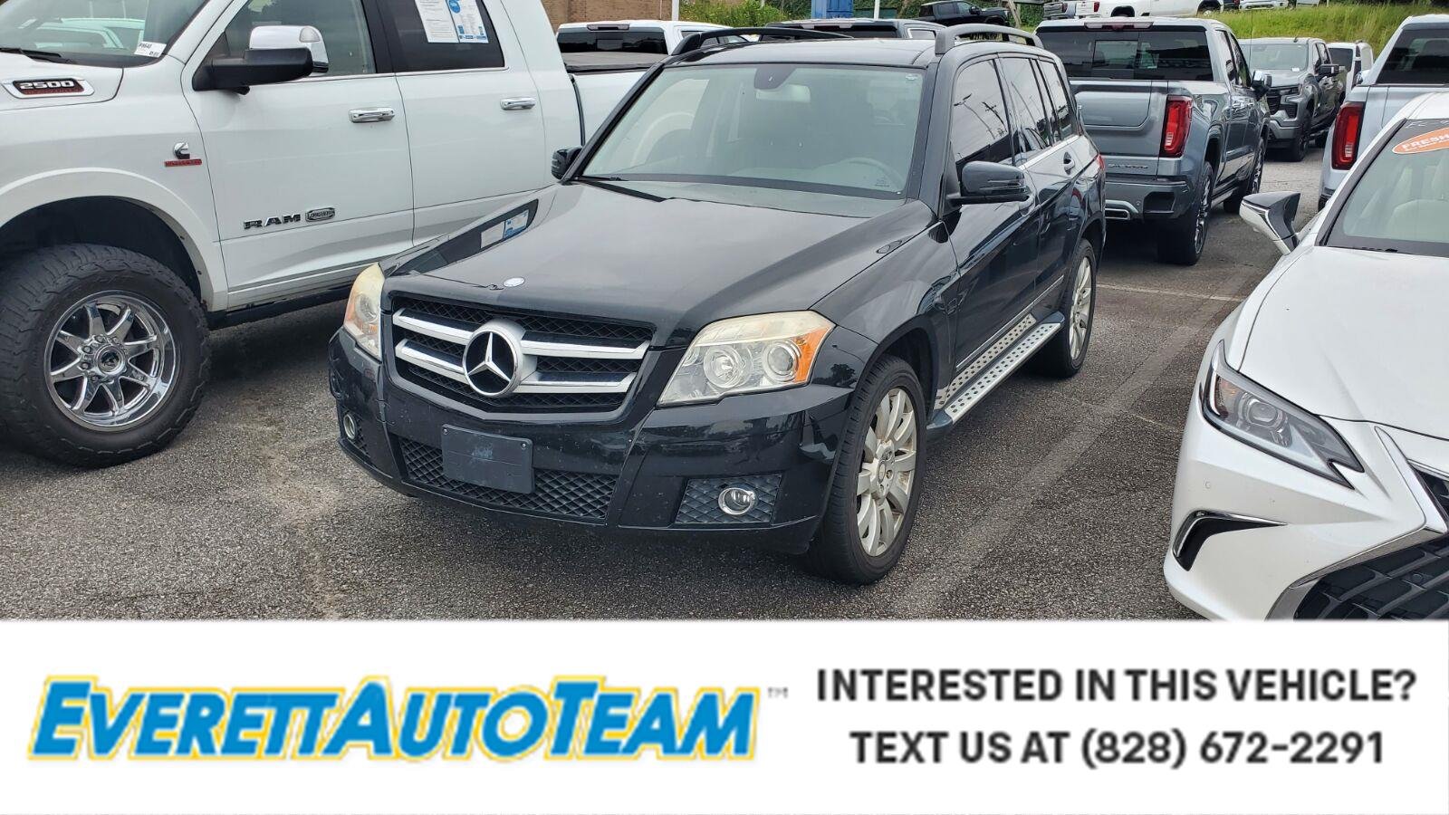 Black 2010 Mercedes-Benz GLK SUV / Crossover Rear-Wheel Drive 