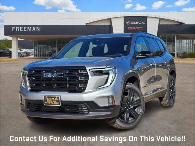 New 2026 GMC Acadia Elevation