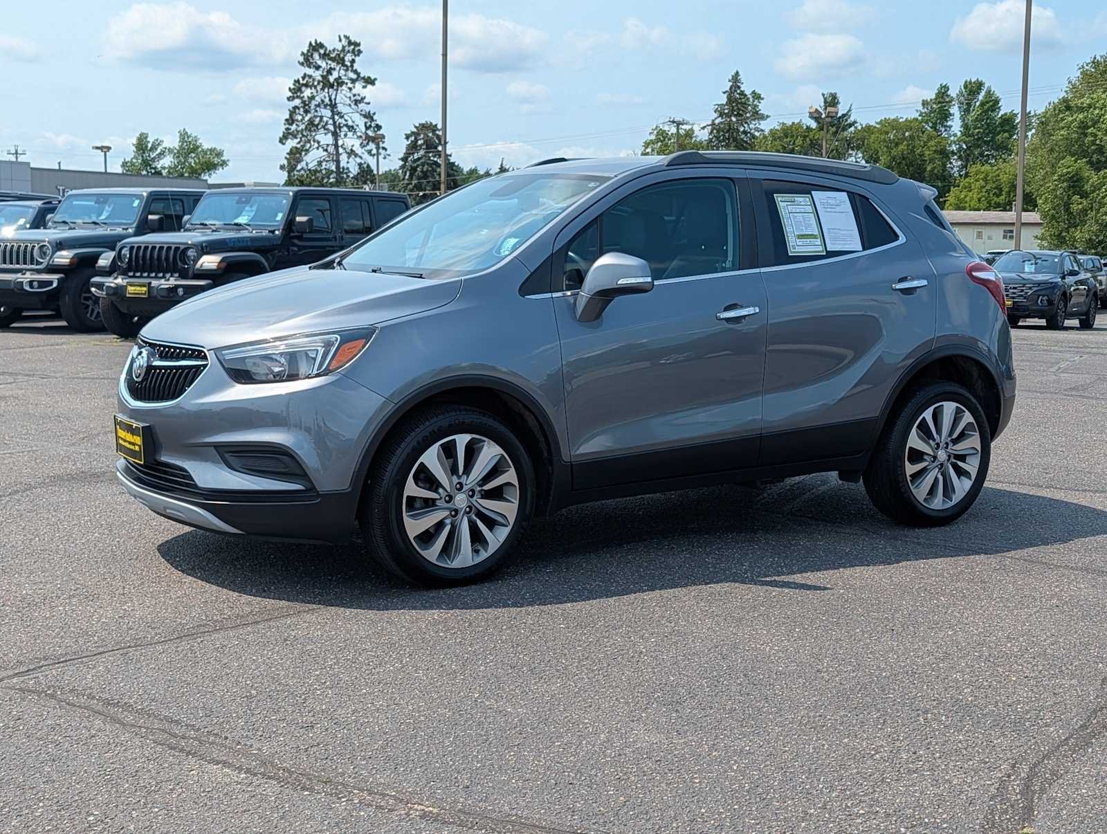 Used 2019 Satin Steel Metallic Buick Preferred image 3