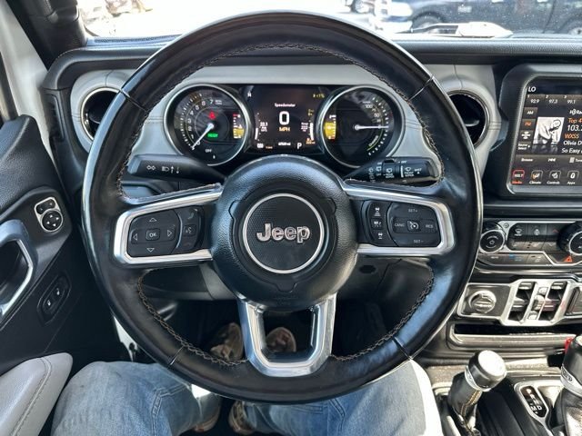 Used 2022 White Jeep Unlimited Sahara 4xe image 30