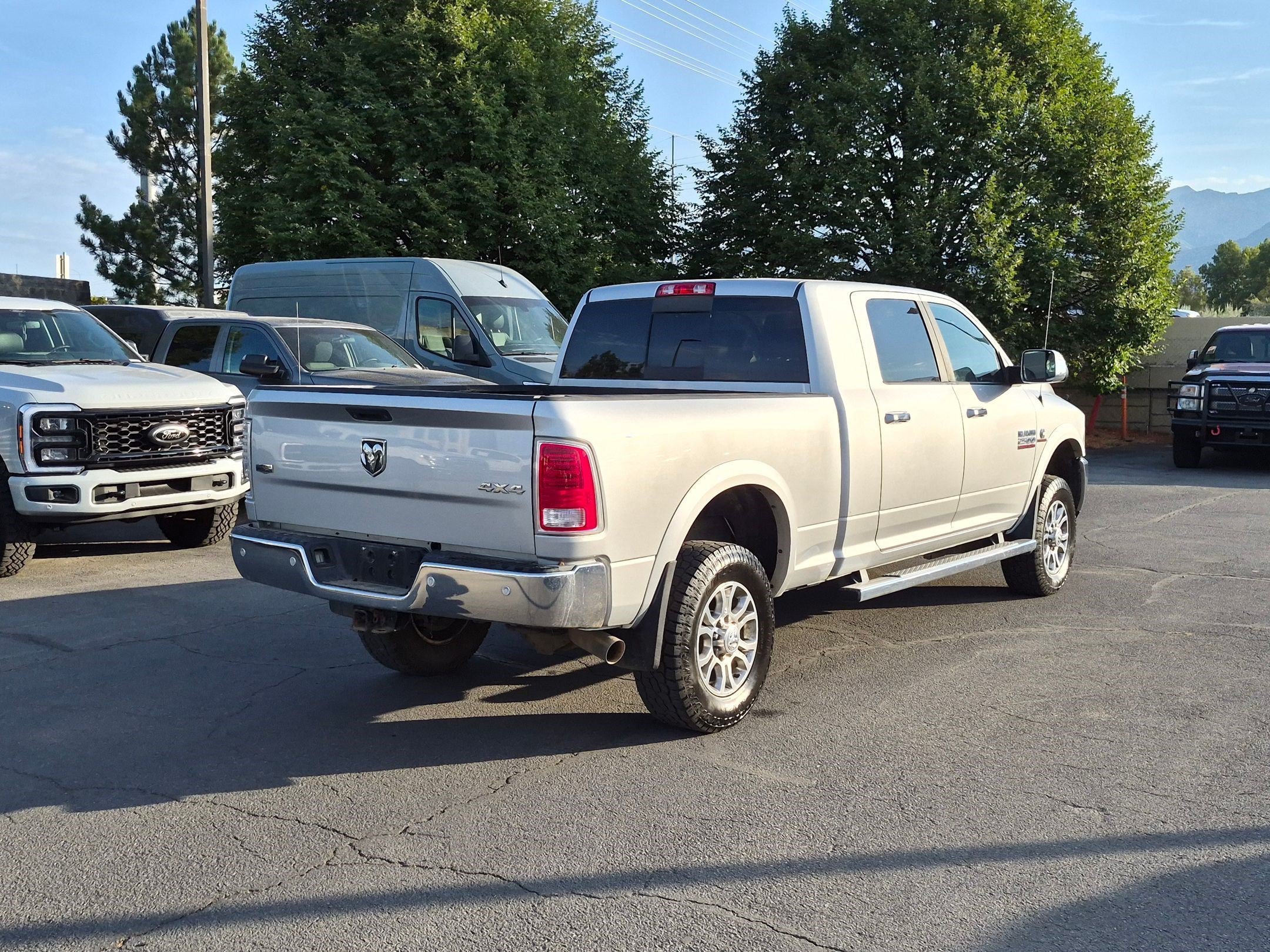 Used 2016 Bright Silver Metallic Clearcoat Ram Laramie image 3