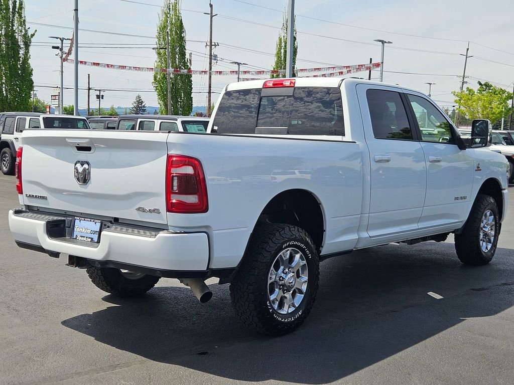 Used 2024 Bright White Clearcoat Ram Laramie image 6