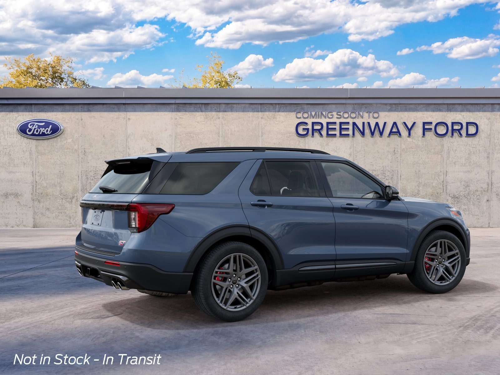 New 2027 Vapor Blue Metallic Ford ST image 6