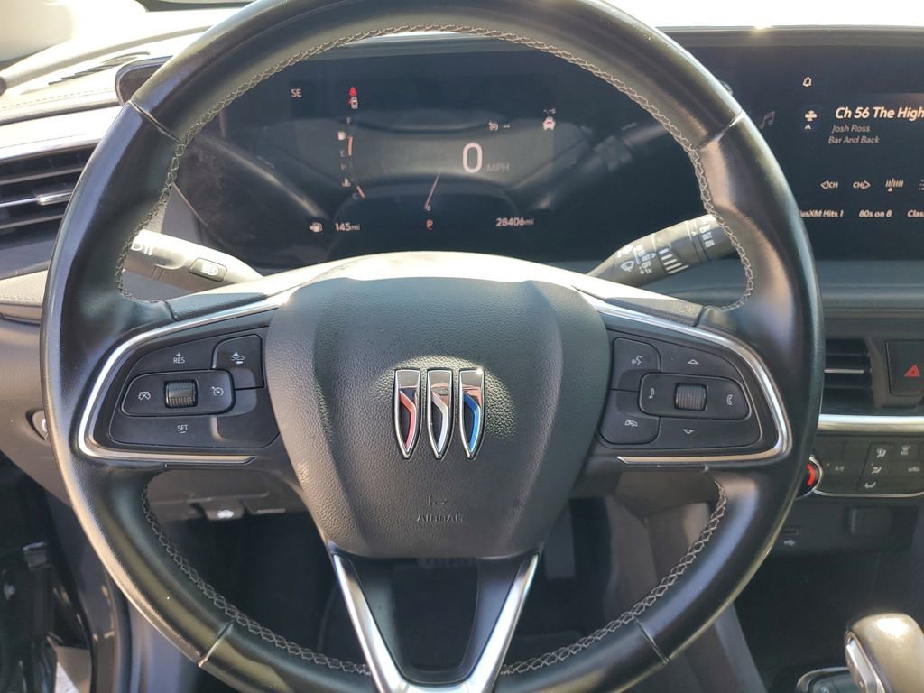 Used 2024 Ebony Twilight Metallic Buick Preferred image 22