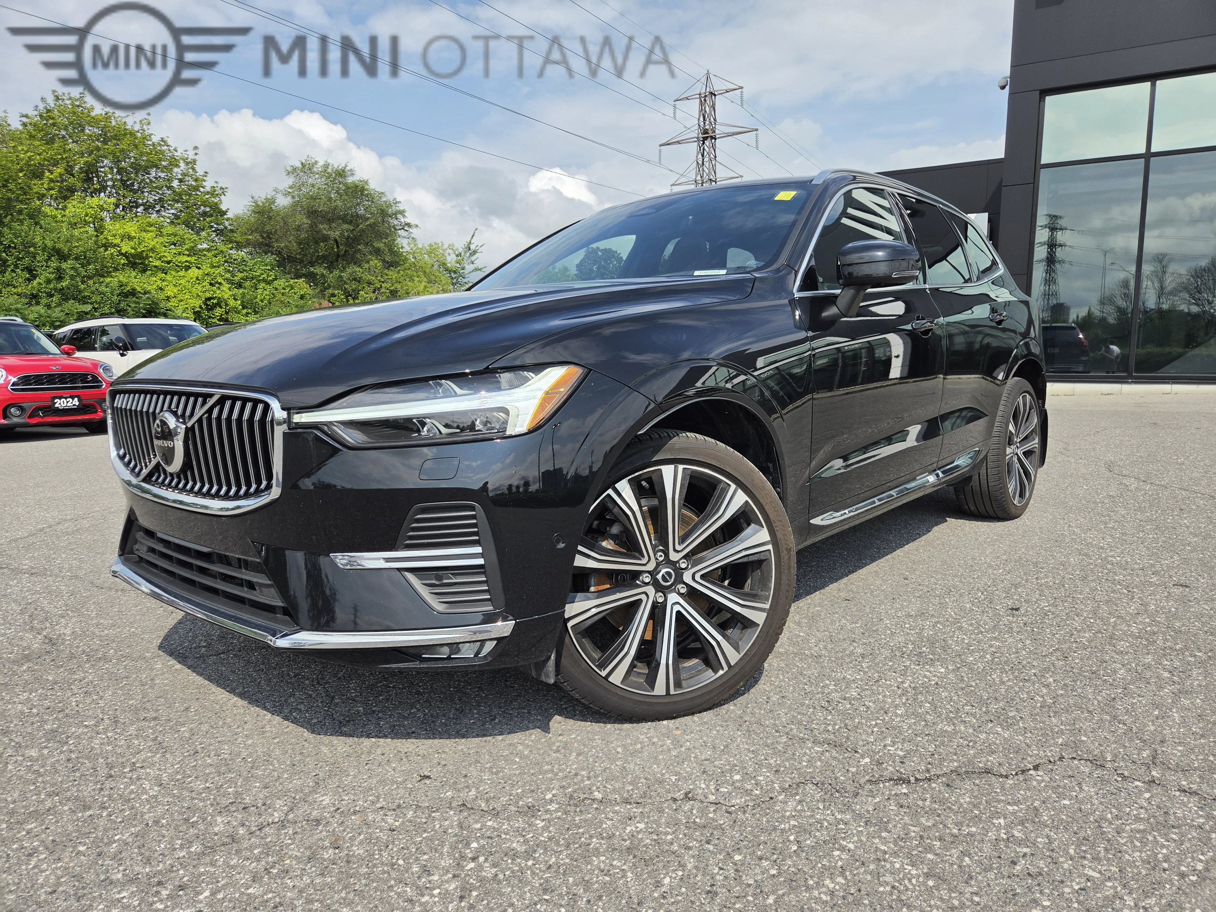 Used 2023 Black Solid Stone Volvo Ultimate Bright Theme image 1