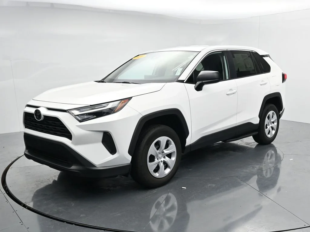Used 2024 White Toyota LE image 3