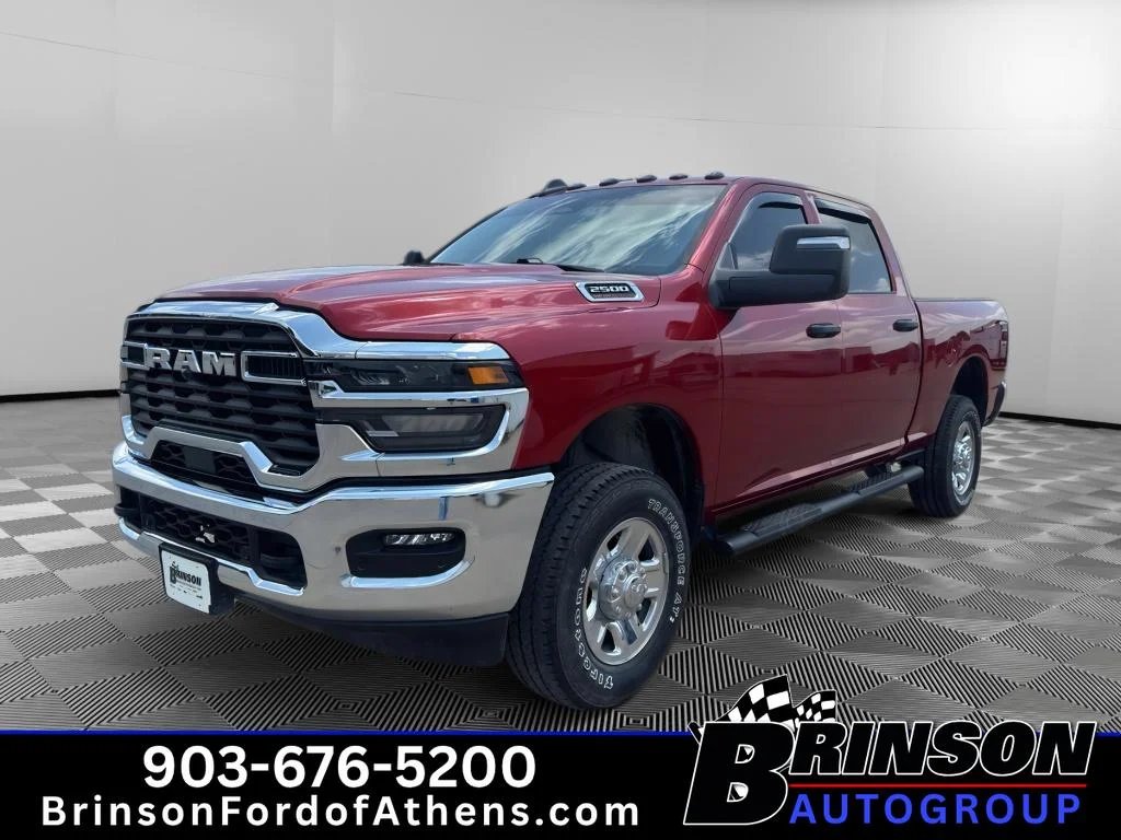 Used 2025 Molten Red Pearlcoat Ram Tradesman image 1