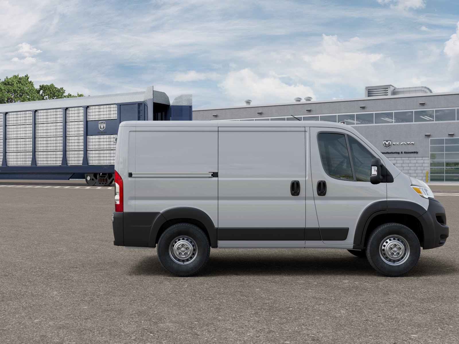 New 2026 Bright White Clear-Coat Exterior Paint RAM Tradesman image 12