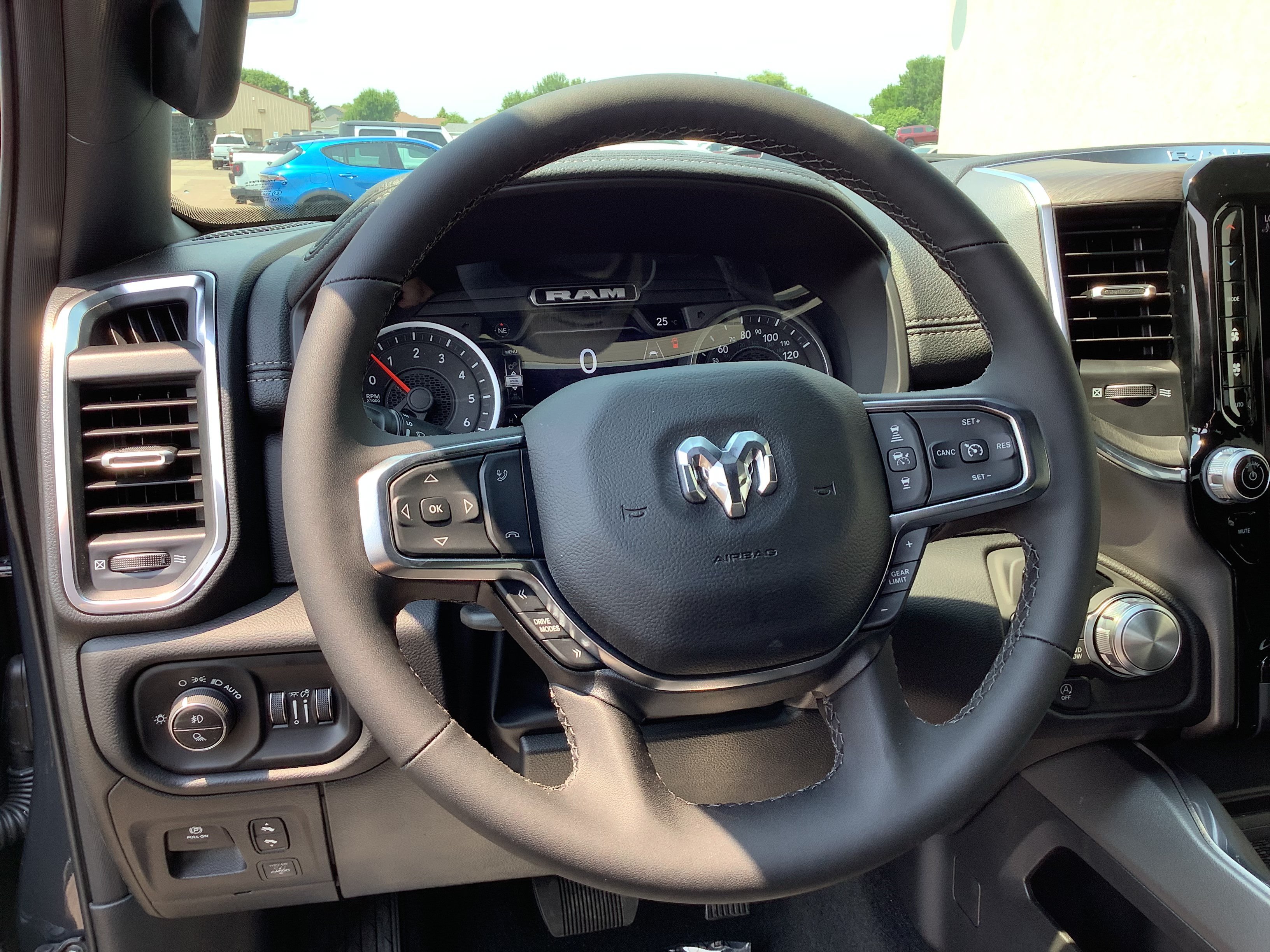 New 2026 Forged Blue Metallic Exterior Paint RAM Laramie image 11