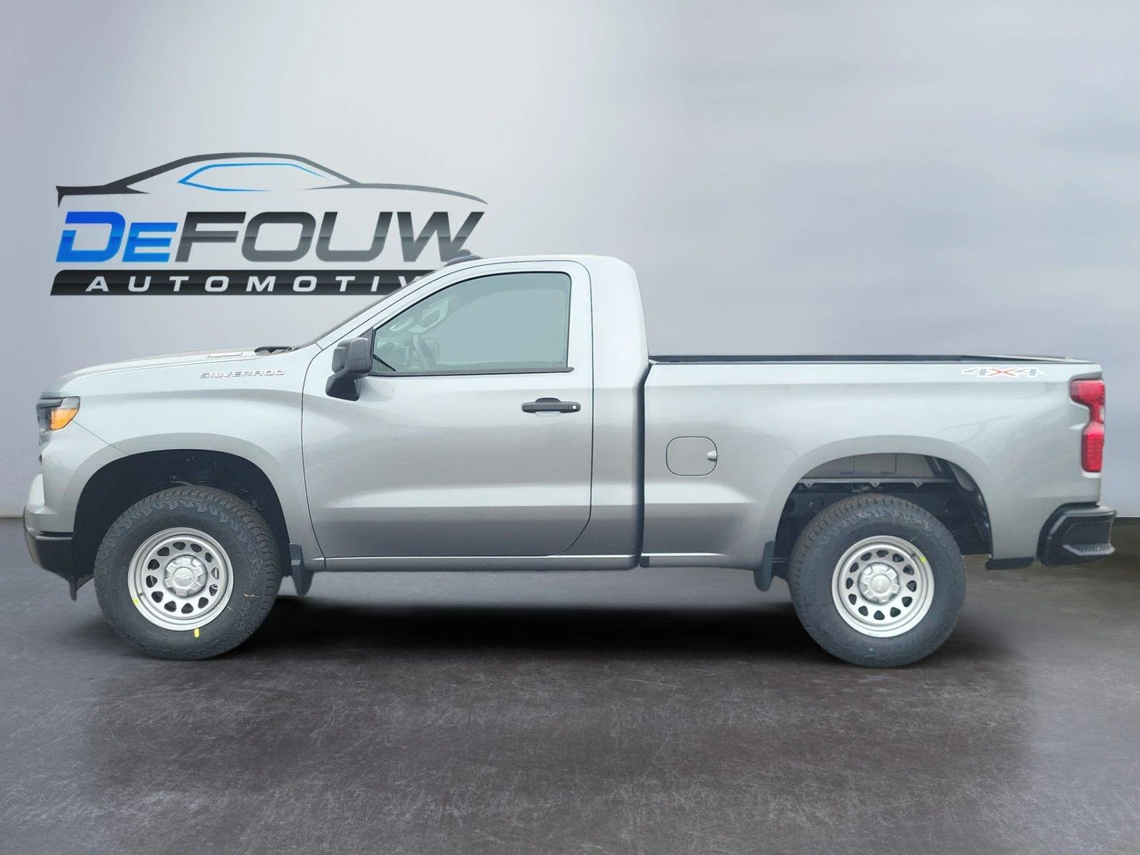 Used 2026 STERLING GRAY METALLIC CHEVROLET 4WD REG CAB 126" WORK TRU image 6