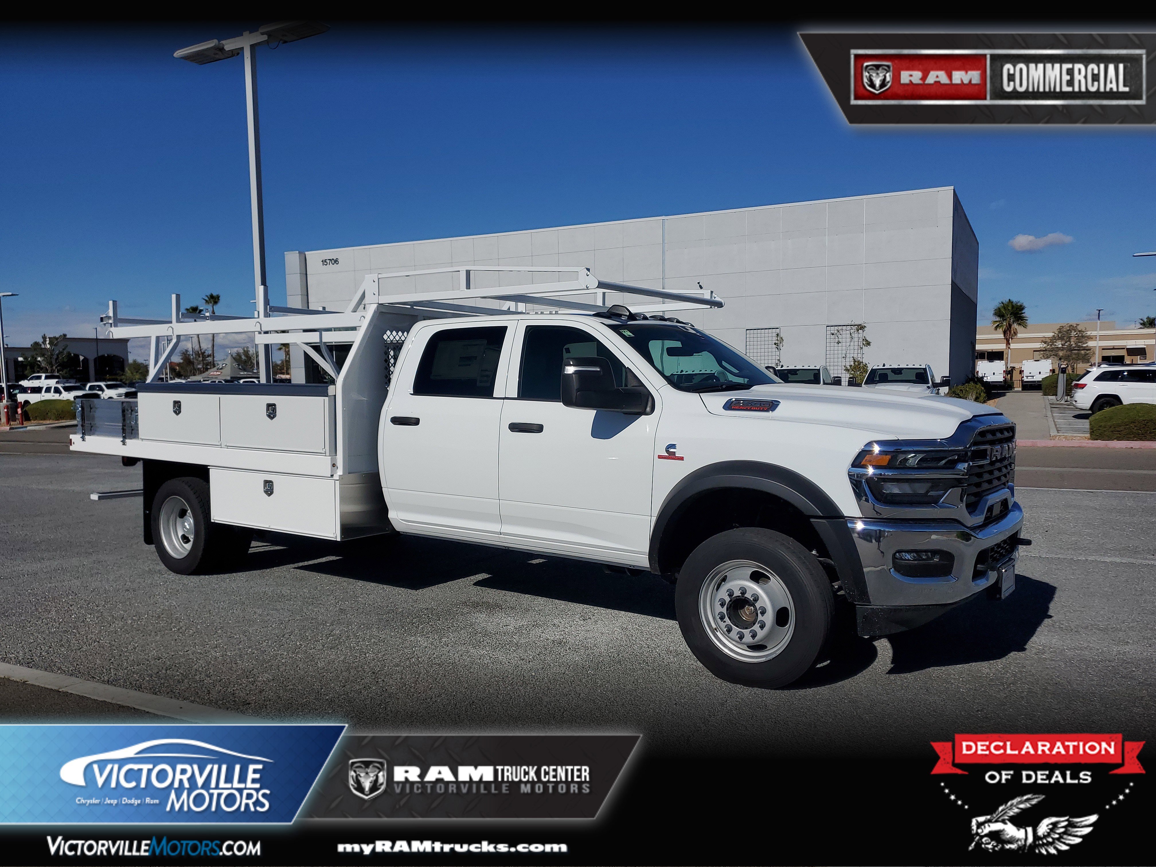 Bright White Clearcoat 2025 RAM 5500 Chassis
