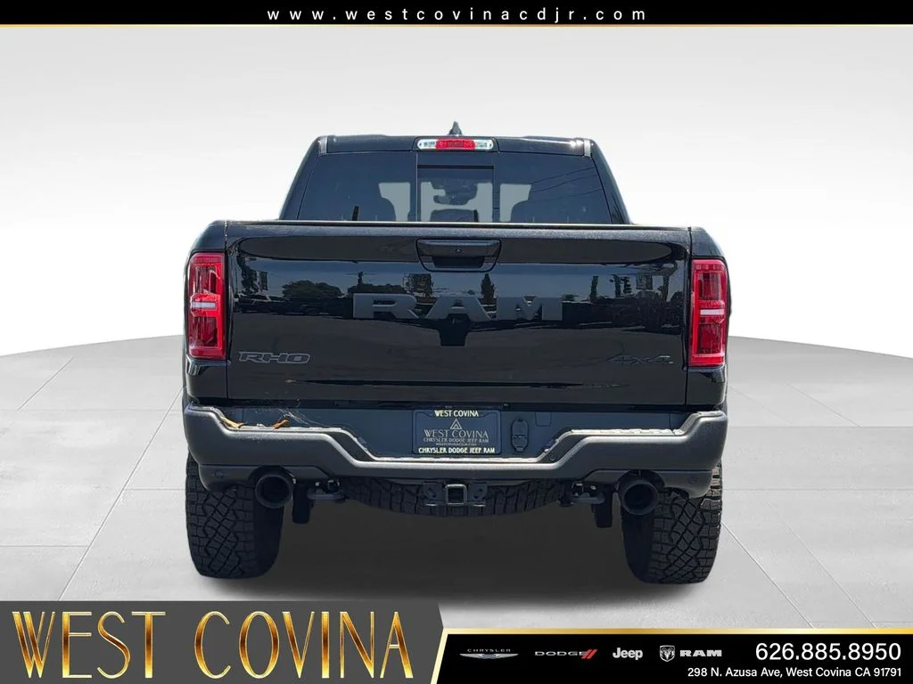 New 2026 Diamond Black Crystal Pearl-Coat Exterior Paint RAM RHO image 4