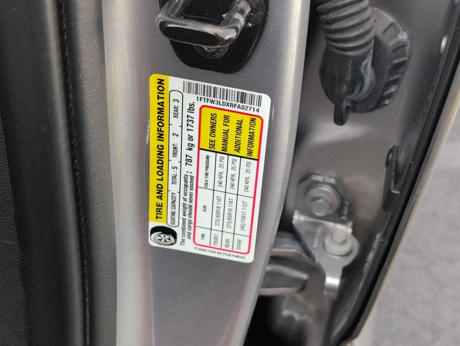 Used 2024 Iconic Silver Ford XLT image 14