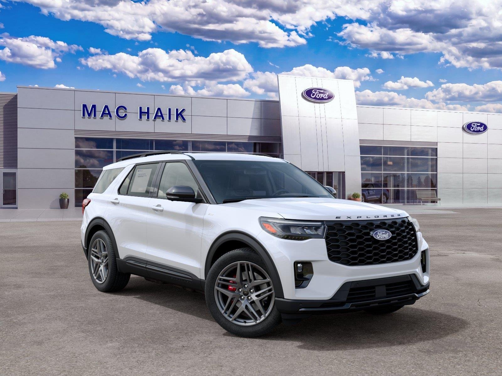New 2027 Star White Metallic Tri-Coat Ford ST-Line image 4