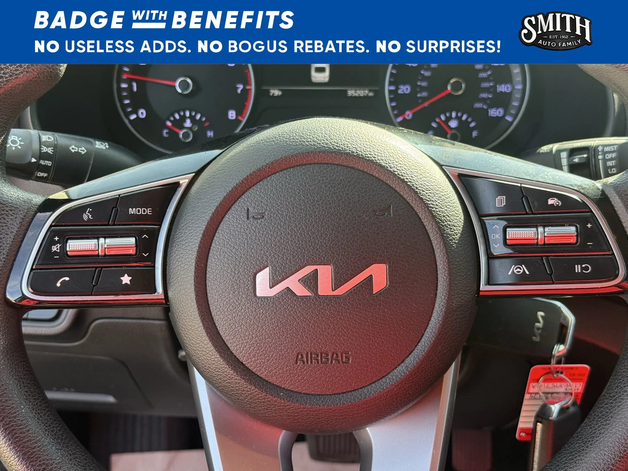 Used 2023 Aurora Black Kia LXS image 15