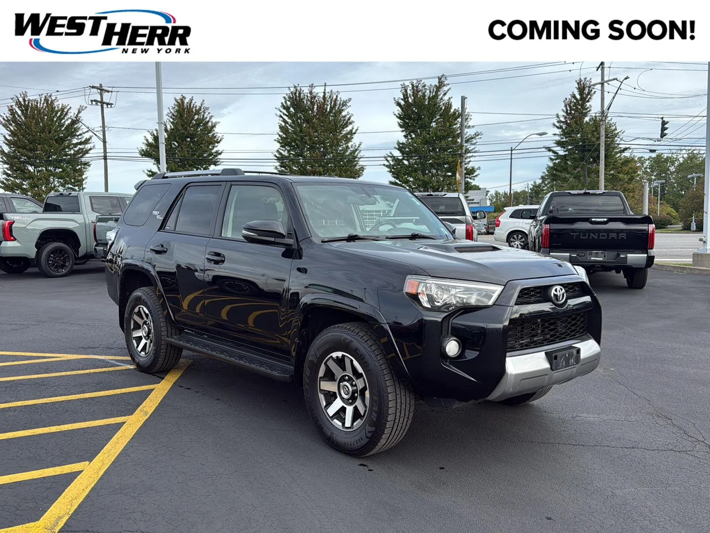 Used 2017 Midnight Black Metallic Toyota TRD Off-Road Premium image 1