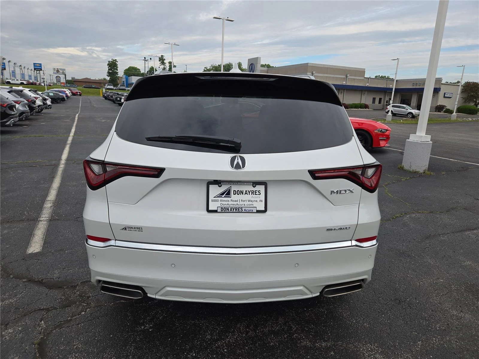 New 2026 Platinum White Pearl Acura SH-AWD w/Advance image 27