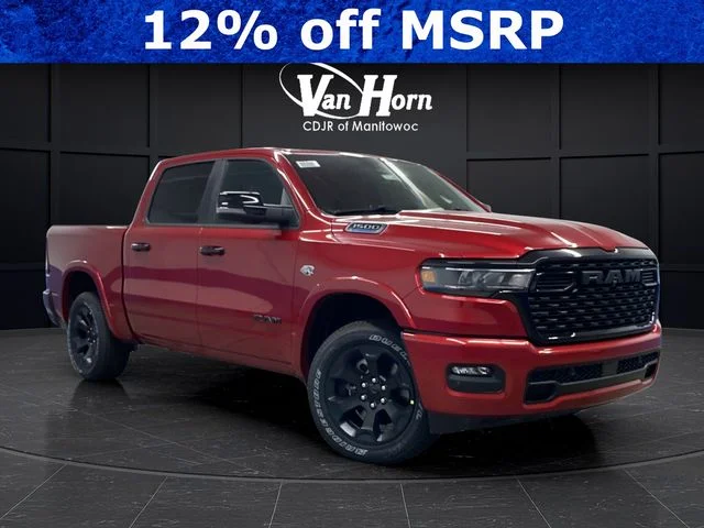 New 2026 Molten Red Pearl-Coat Exterior Paint RAM Big Horn/Lone Star image 1