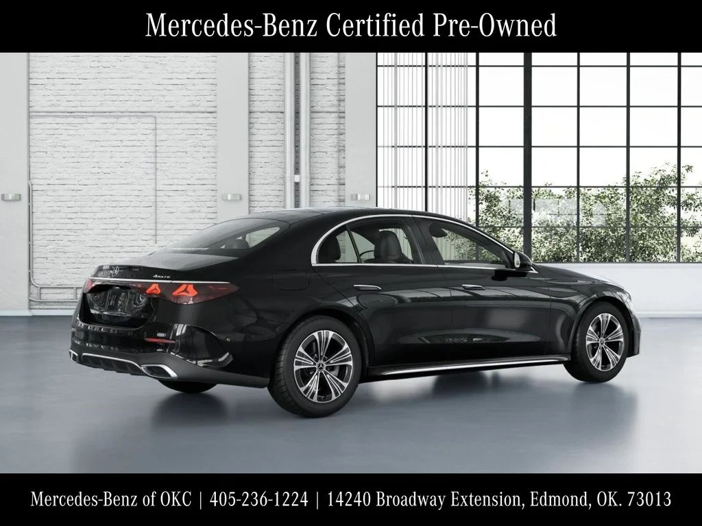 Certified Used 2025 Black Mercedes-Benz E 350 image 21
