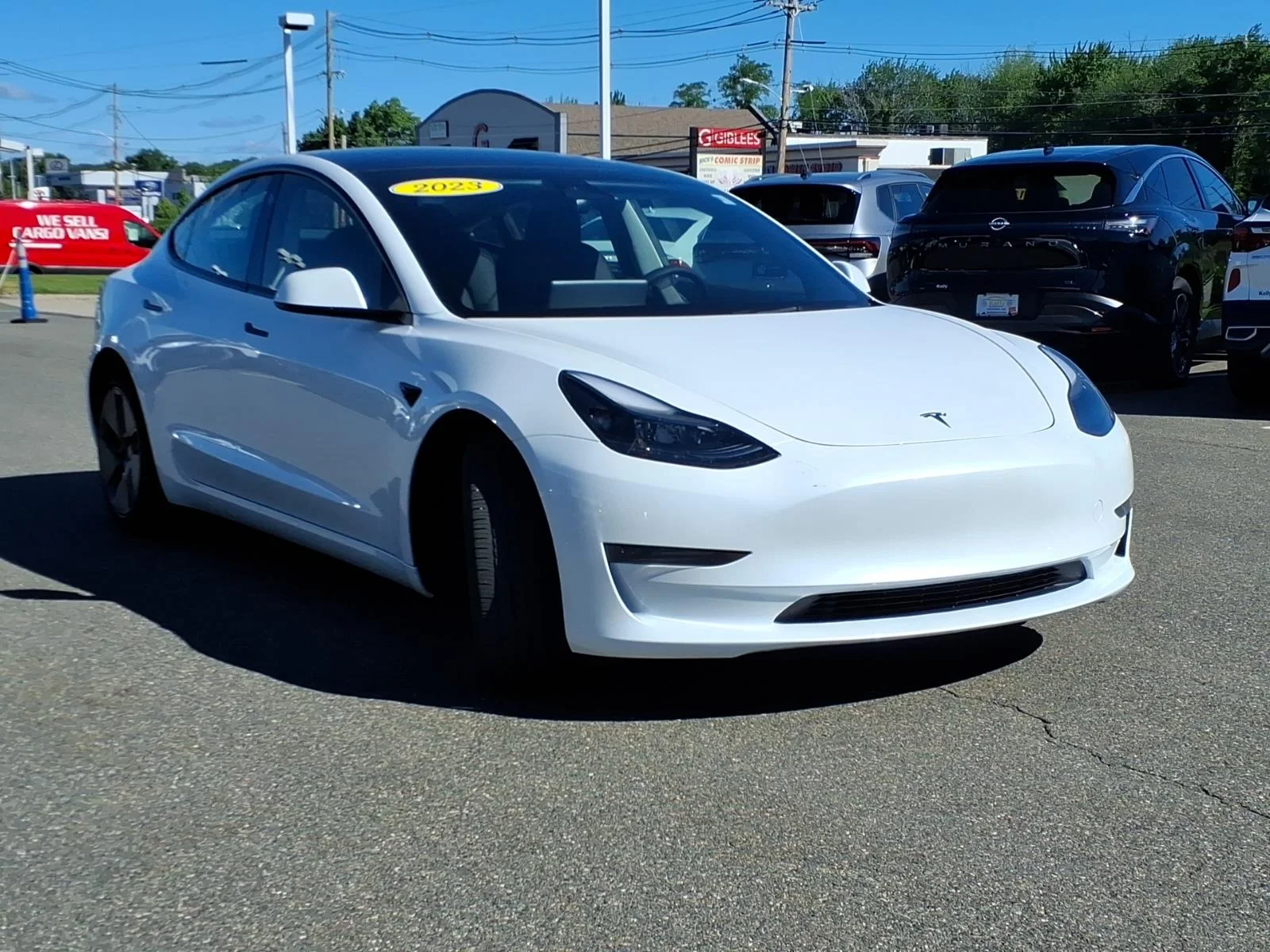 Used 2023 WHITE Tesla  image 3