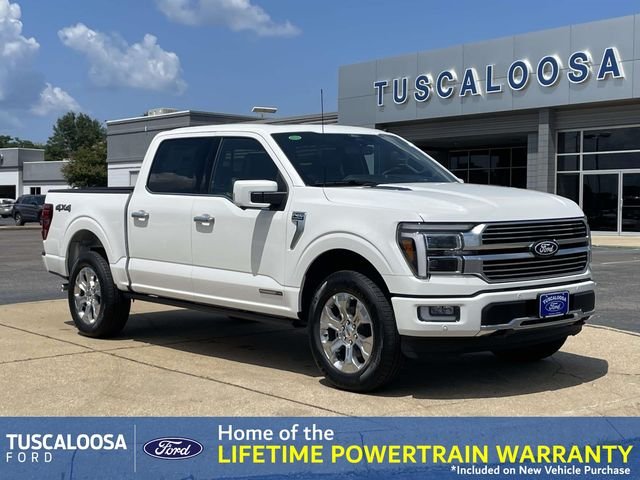 New 2026 Star White Metallic Tri-Coat Ford Platinum image 1