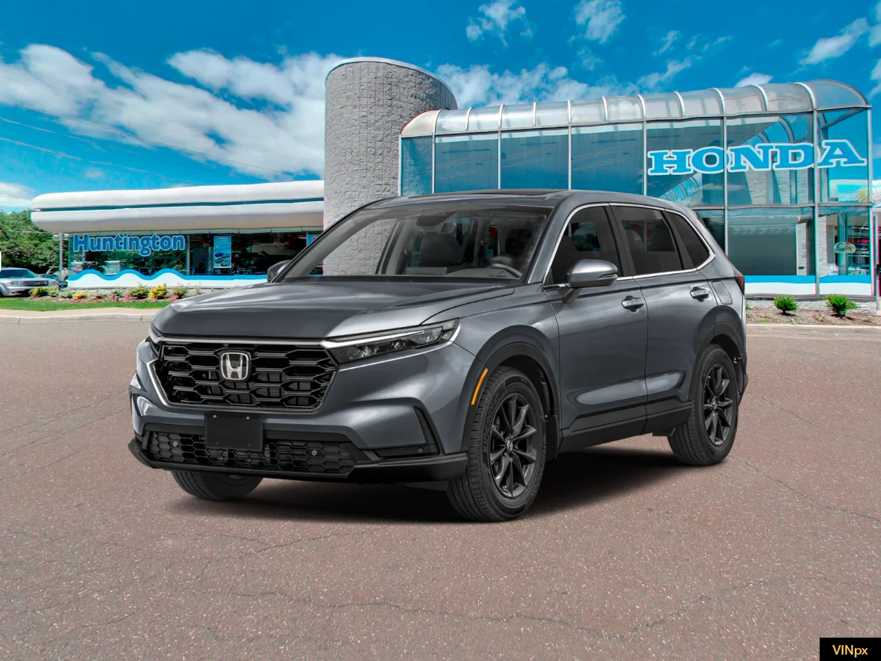 New 2027 Meteorite Gray Metallic Honda EX-L image 1