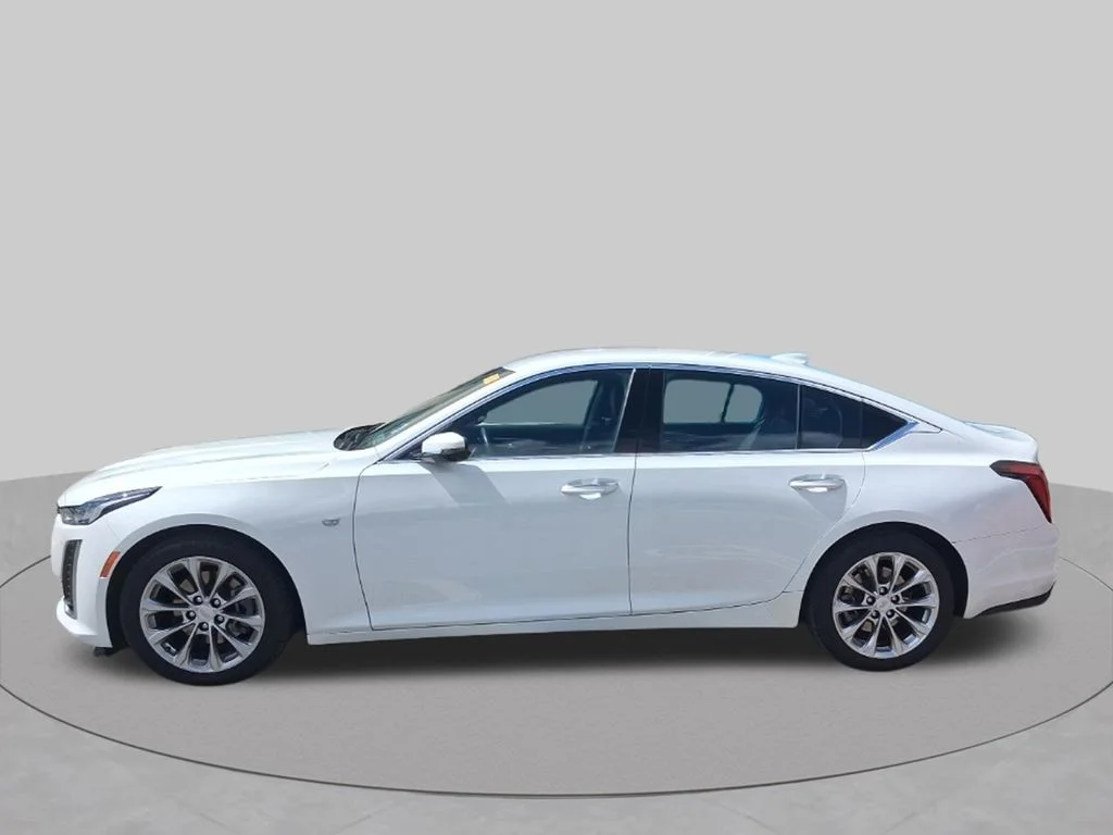 Used 2023 White Cadillac Premium Luxury image 11