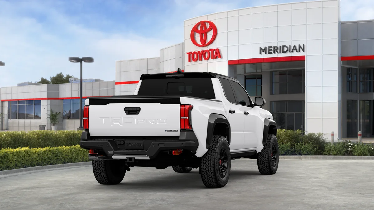 New 2026 Ice Cap with Black roof Toyota TRD Pro image 9