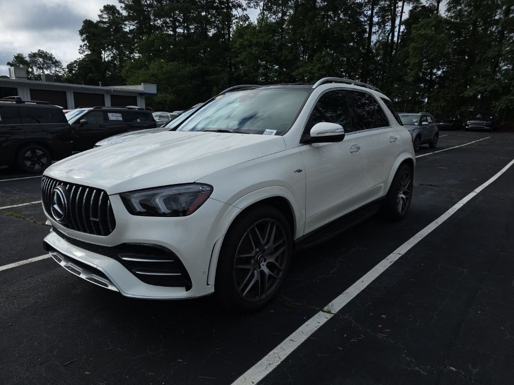 Used 2021 White Mercedes-Benz GLE 53 AMG® image 1