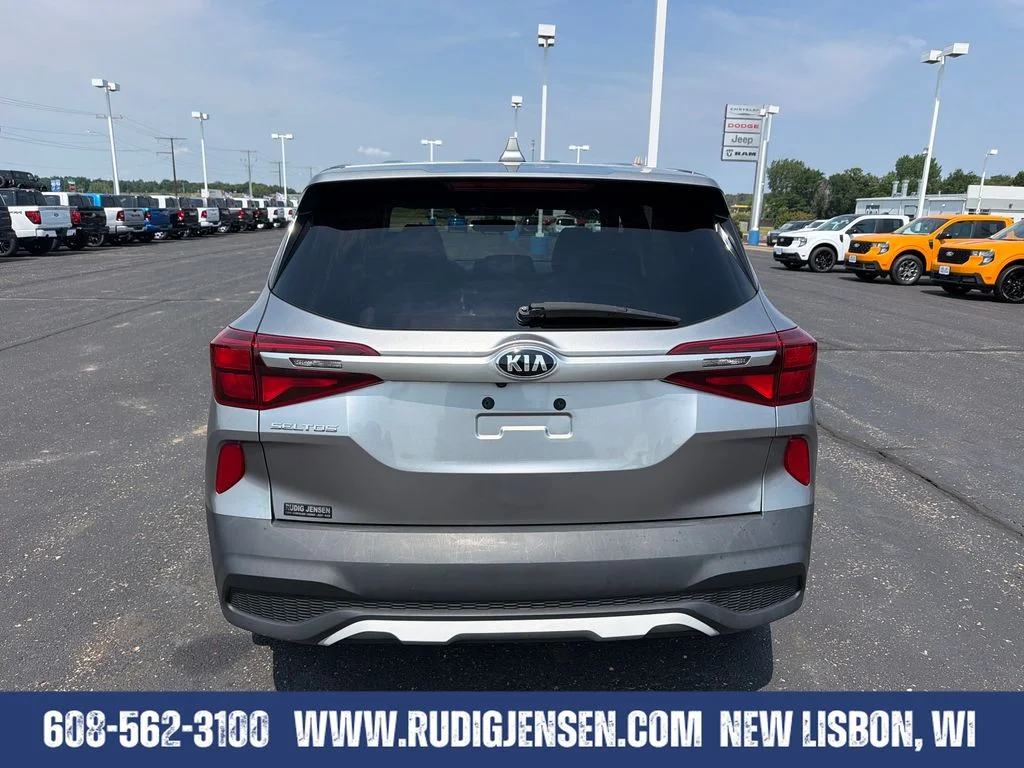 Used 2021 Gray Kia LX image 4