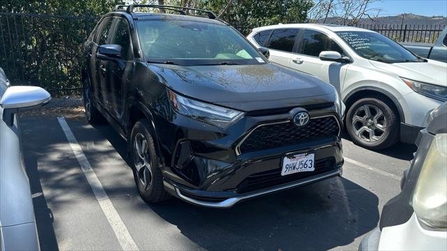 Certified Used 2023 Midnight Black Metallic Toyota SE image 1