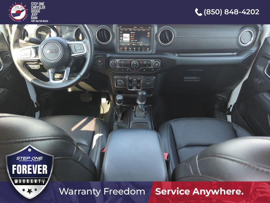 Used 2022 White Jeep Unlimited Sahara 4xe image 14