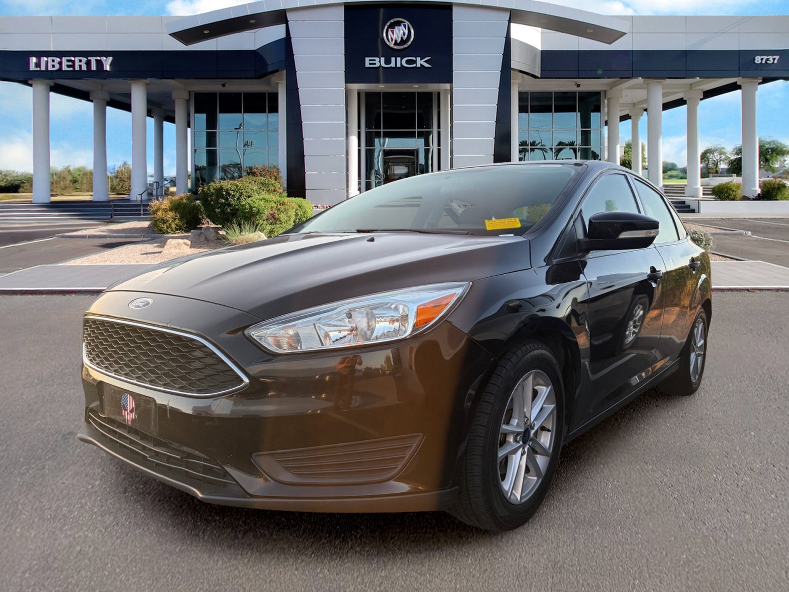 Used 2016 Black Ford SE image 4