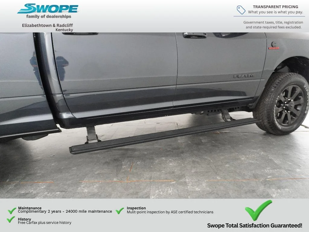 Used 2025 Forged Blue Metallic Ram Laramie image 28