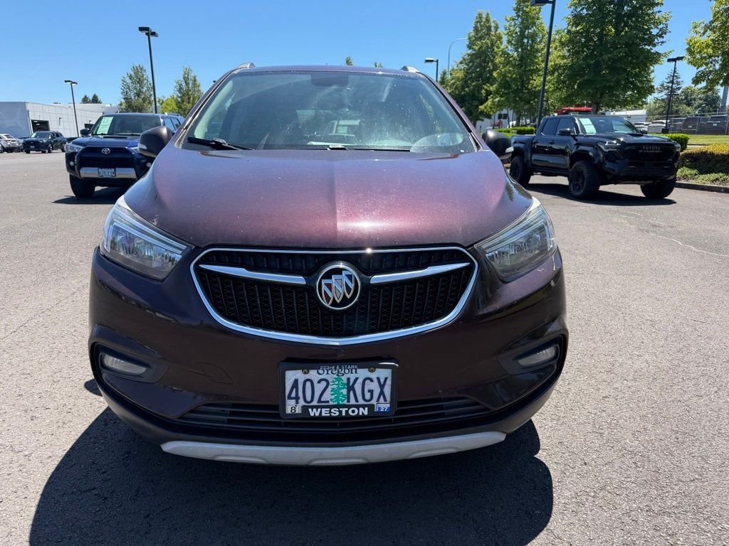 Used 2017 Black Cherry Metallic Buick Sport Touring image 2