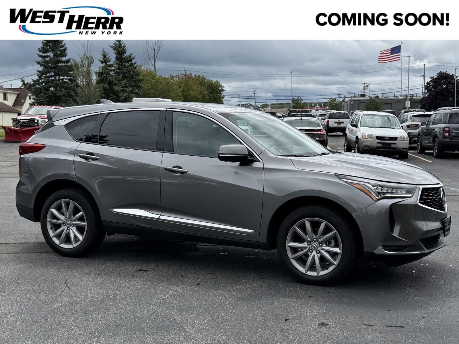 Used 2024 Liquid Carbon Metallic Acura  image 1