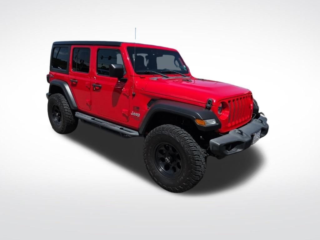Used 2021 Red Jeep Unlimited Sport S image 9