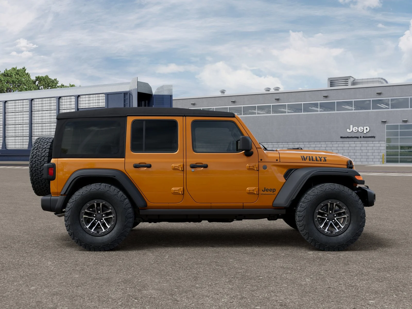 New 2026 Goldilocks Exterior Paint Jeep Willys image 12