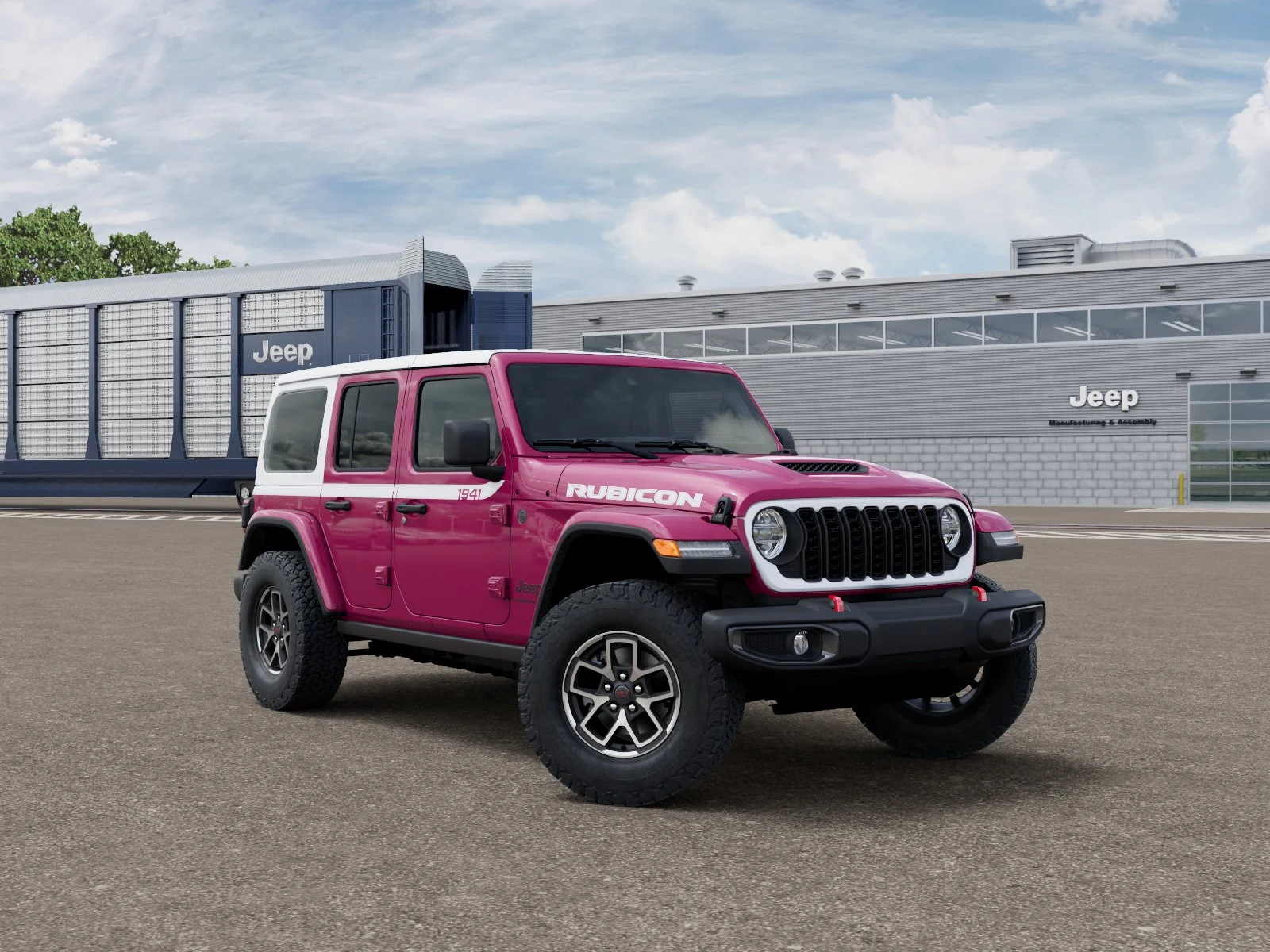 New 2026 Tuscadero Pearlcoat Jeep Rubicon image 3