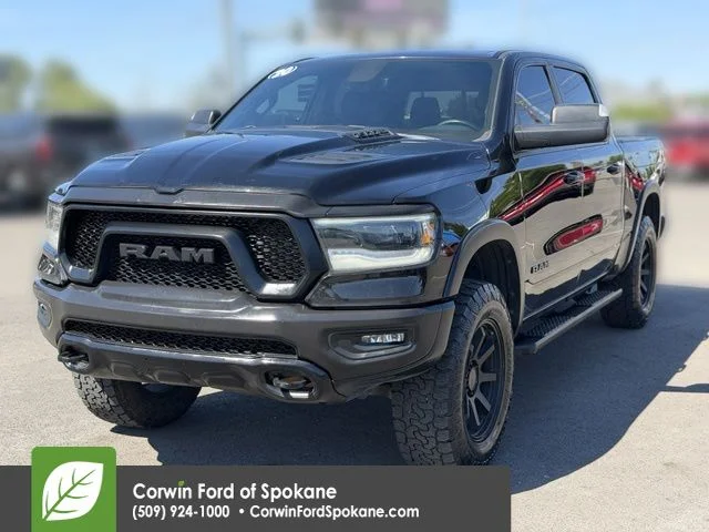 Used 2020 Diamond Black Ram Rebel image 5