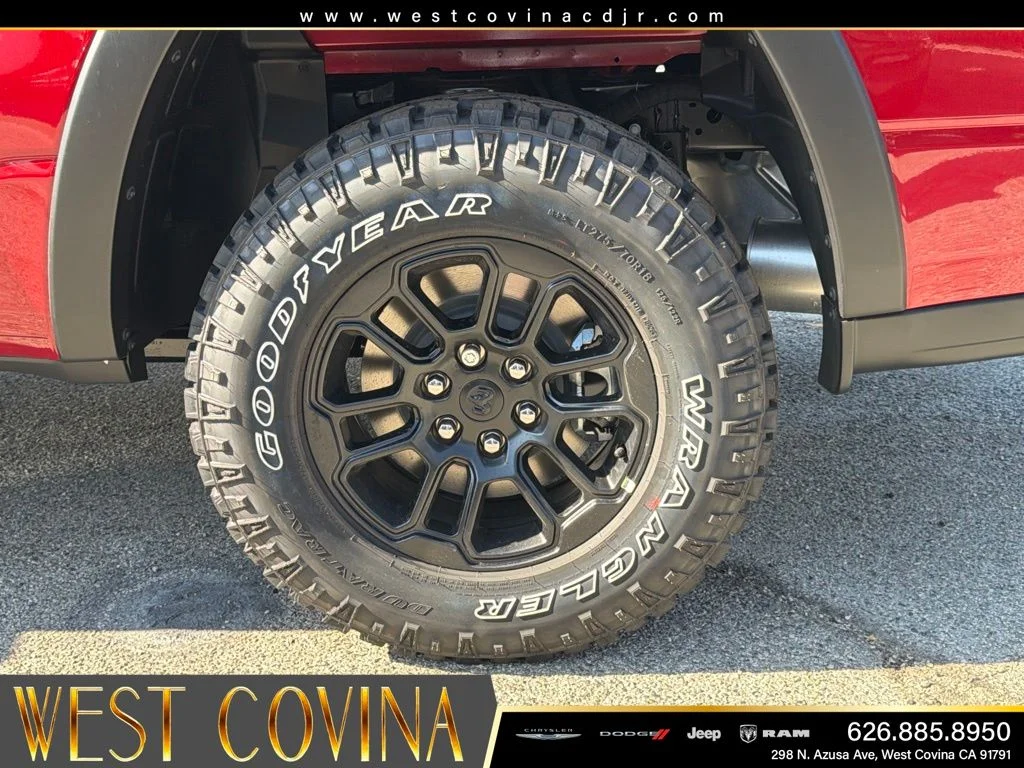 New 2026 Molten Red Pearl-Coat Exterior Paint RAM Rebel image 16