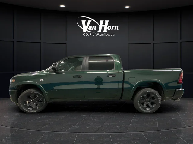 New 2026 Serrano-Green Metallic Exterior Paint RAM Big Horn/Lone Star image 4