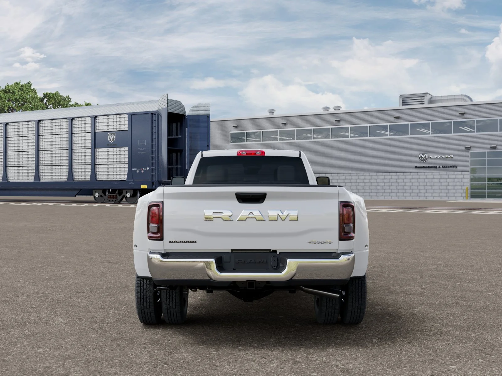 New 2027 Bright White Clearcoat RAM Big Horn image 7
