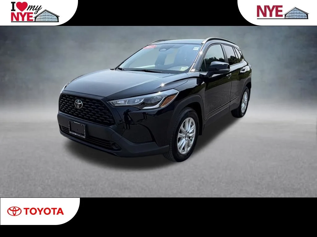 Used 2023 Black Toyota LE image 1