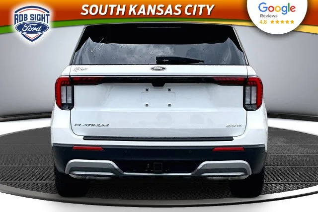 New 2026 Star White Metallic Tri-Coat Ford Platinum™ image 4