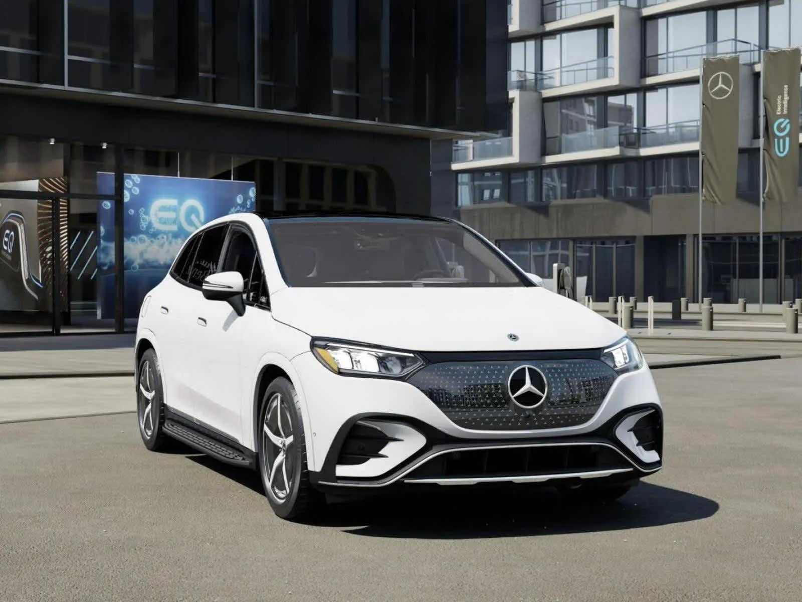 New 2026 Polar White Mercedes-Benz EQE 320 image 8