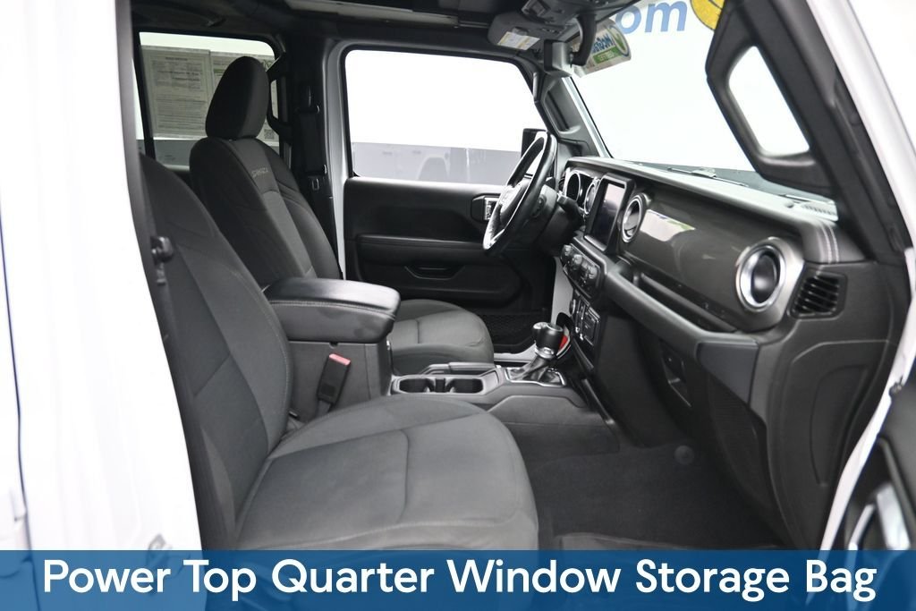 Used 2022 White Jeep Unlimited Sahara image 10