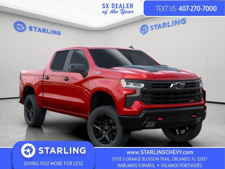 Used 2025 Radiant Red Tintcoat Chevrolet LT Trail Boss image 8