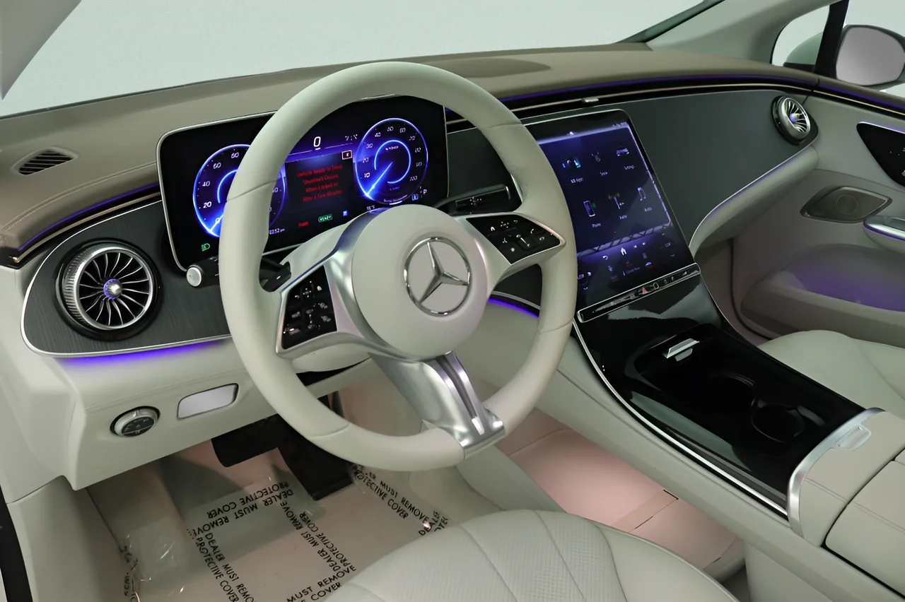 Certified Used 2023 White Mercedes-Benz 350+ Sedan Premium Package image 14